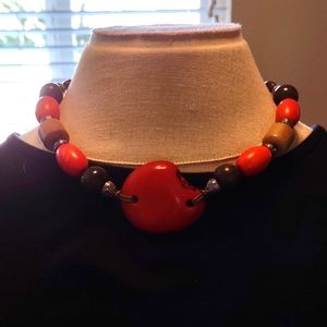 Earthy stone necklace